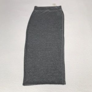 Forever 21 grey skirt w. slit